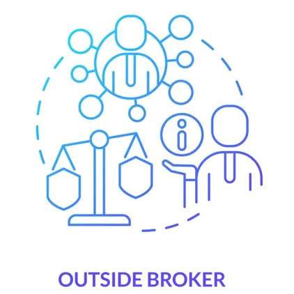 The difference between captive insurance agents and outside independent brokers.