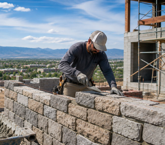 Colorado masonry contractor insurance for brick, block, stone, retaining walls and structural work. Compare coverage, costs and contractor insurance quotes.