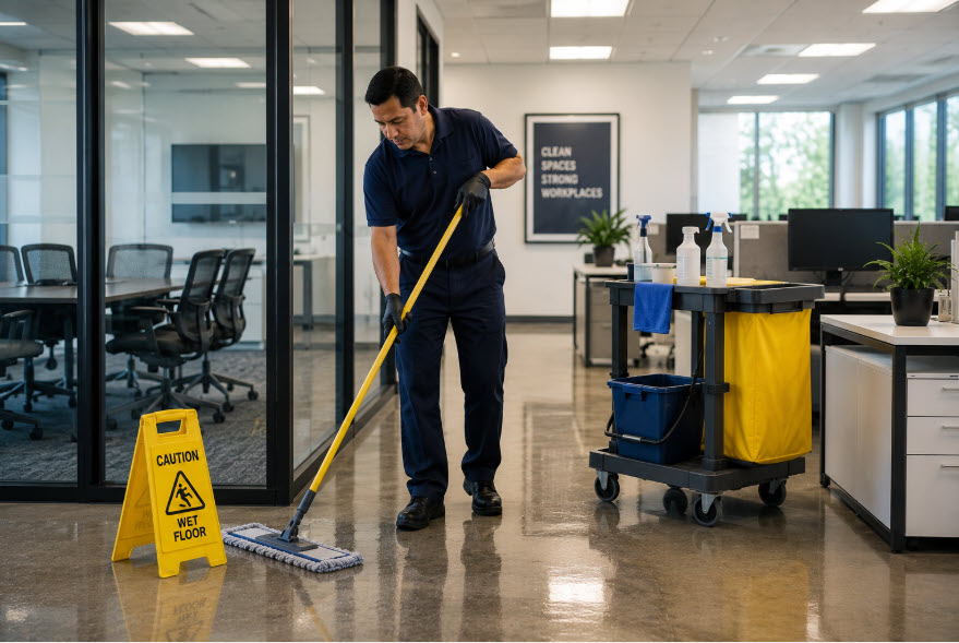 Colorado janitorial liability insurance for commercial cleaning businesses. Compare coverage, costs and quotes for liability, workers comp, auto and more.