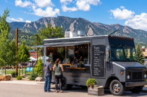Colorado food truck insurance for mobile kitchens, trailers and caterers. Compare liability, BOP, commercial auto, workers’ comp and equipment coverage.