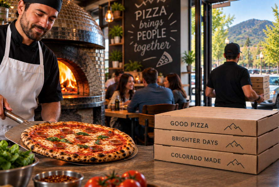 Colorado pizza restaurant insurance for dine-in, takeout and delivery. Compare coverage, costs, commercial auto, property and liability options.