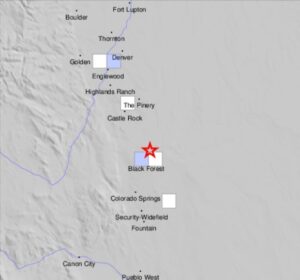 A Small Earthquake Just Hit Near Castle Rock