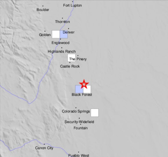 A Small Earthquake Just Hit Near Castle Rock