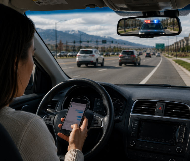 Learn about Colorado texting and driving laws, hands-free requirements, distracted driving penalties, safety risks and potential auto insurance impacts.