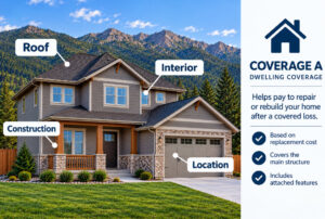 Learn how dwelling coverage is calculated for Colorado homeowners insurance, what affects replacement cost and how much coverage your home may need.